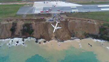 Trabzon’da pistten çıkan uçak, İki pilotun ifadeleri ortaya çıktı