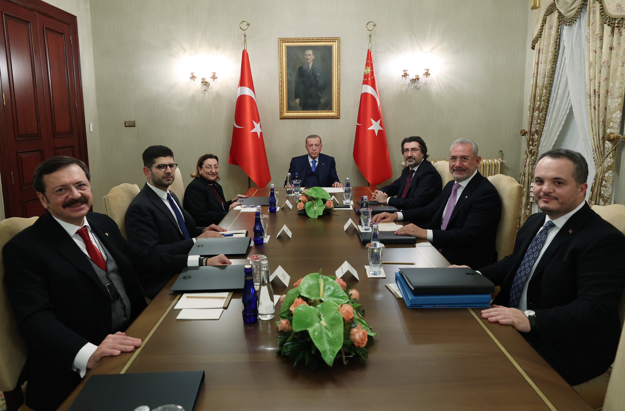 CAYKUR’UN Bulunduğu, Türkiye Varlık Fonu Yönetim Kurulu ,Cumhurbaşkanı Erdoğan başkanlığında toplandı