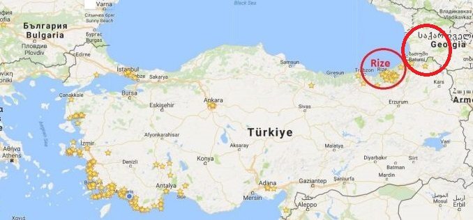 Gürcistan’da 4,5 büyüklüğünde deprem, Rize’de Hissedildi