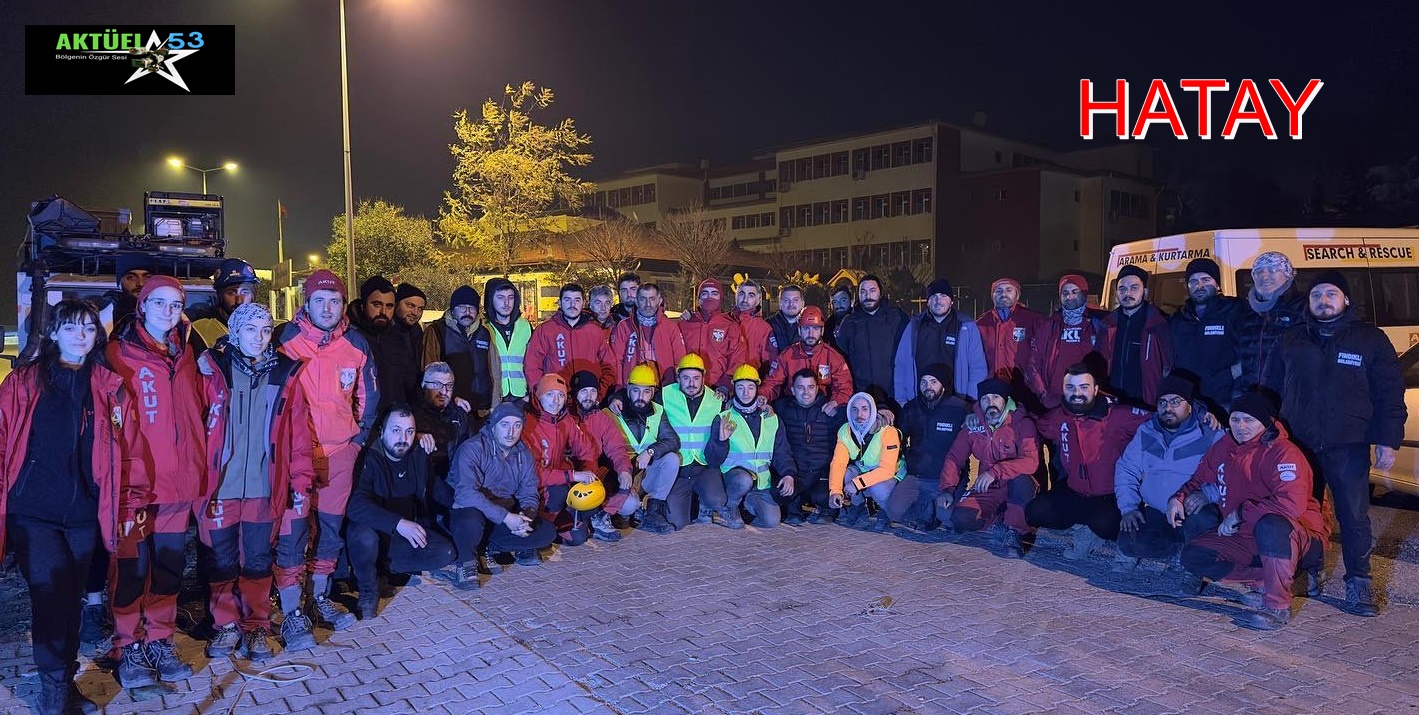 Başkan Çervatoğlu; Fındıklı Halkı ve Arama kurtarma ekiplerine Teşekkür etti