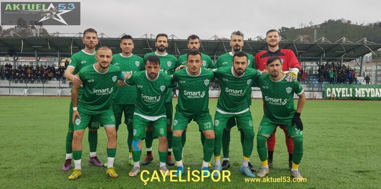 Çayelispor Ligi bitirdi,Evinde Lider Sebatspor’a 2-0 Mağlûp Oldu.