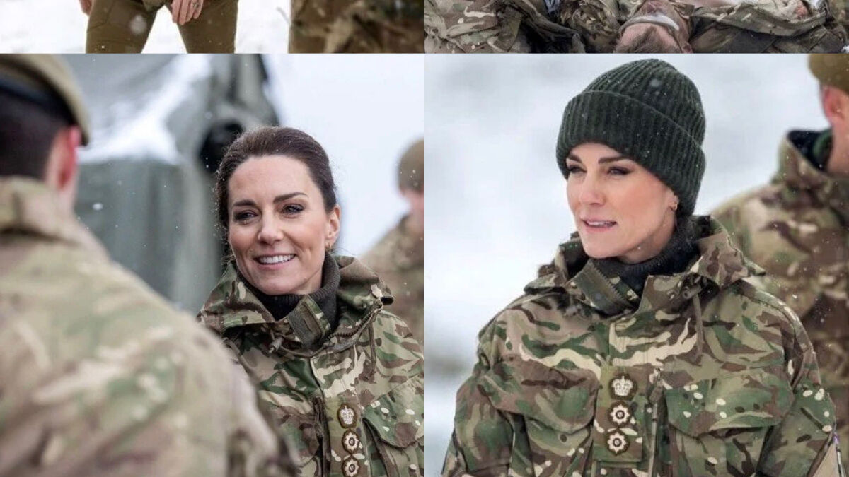 Kate Middleton askeri kamuflaj giydi – En Son Haber