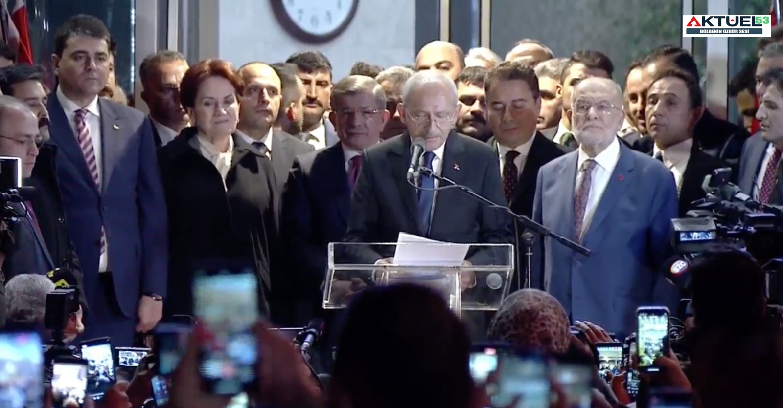 Son Dakika, Millet ittifakının Cumhurbaşkanı Adayı Kemal Kılıçdaroğlu