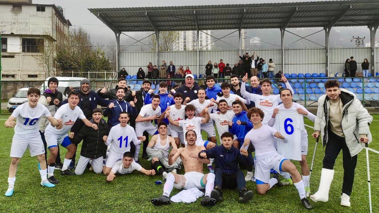 RİZESPOR U17 takımı, Türkiye Şampiyonasına doğrudan katılmaya hak kazandı