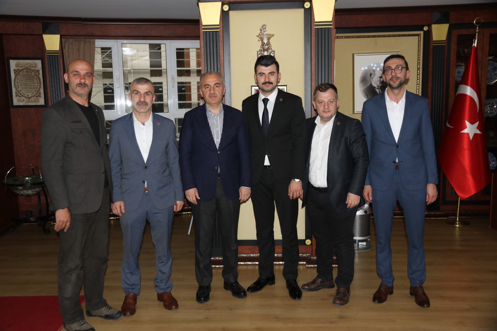 BBP Rize Milletvekili adayları Başkan Metin’i ziyaret etti