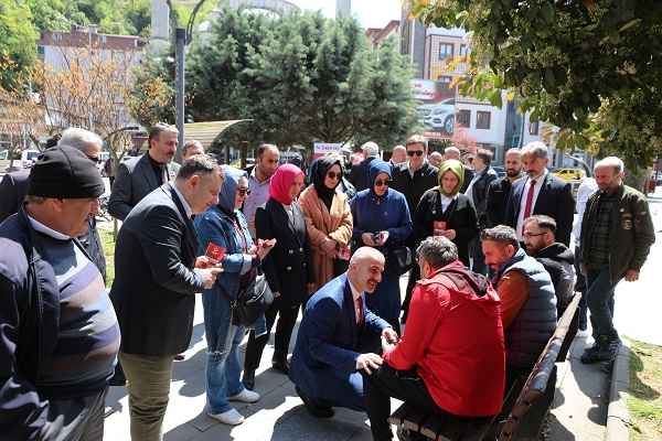 BBP Rize Milletvekili Adayları ilçe ziyaretlerine devam ediyor