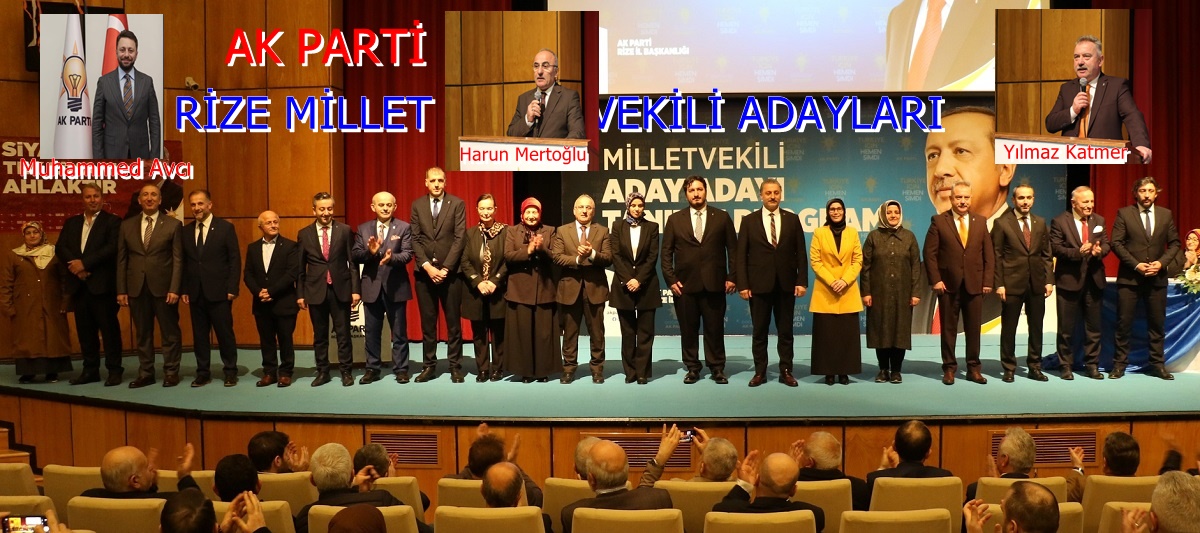 AK Parti Rize adaylarında sürpriz İsimler