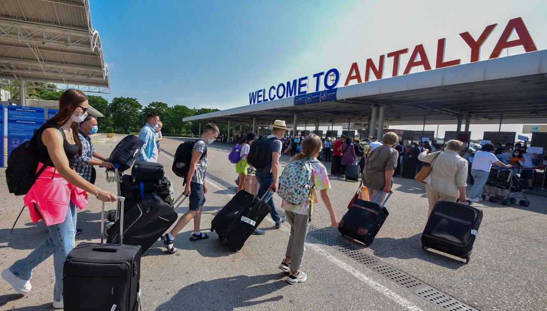 Antalya’ya bu yıl gelen turist sayısı 1 milyonu aştı