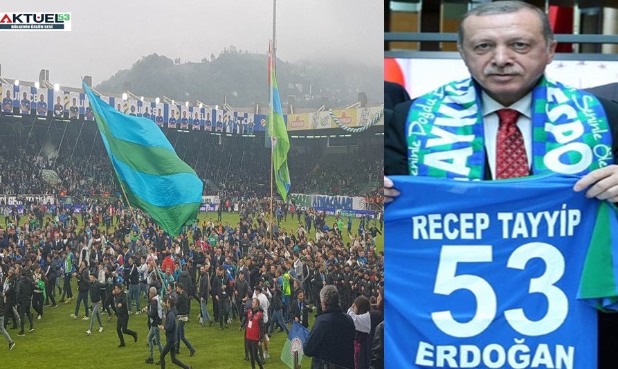 Cumhurbaşkanı  Recep Tayyip Erdoğan, Süper Lig’e yükselen Rizespor’u tebrik etti