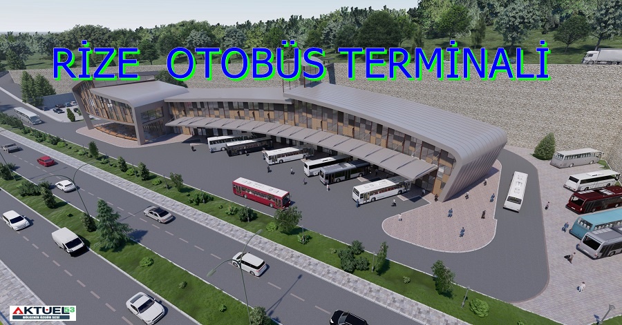 Rize’nin  Yeni  Otobüs Terminal Binası Çalışmaları Başladı