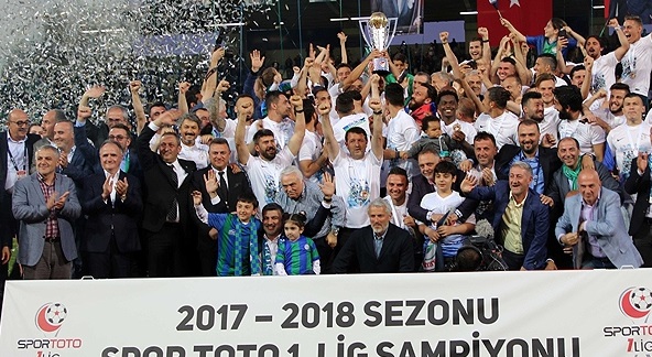 Rizespor,2017-2018 Yılında’da Mutlu Sona Ulaşmıştı