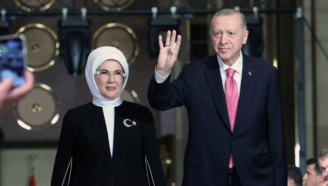 Cumhurbaşkanı Erdoğan için Beştepe’de tören