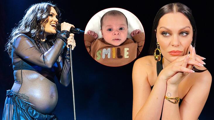 Jessie J bebeğinin yüzünü gösterdi