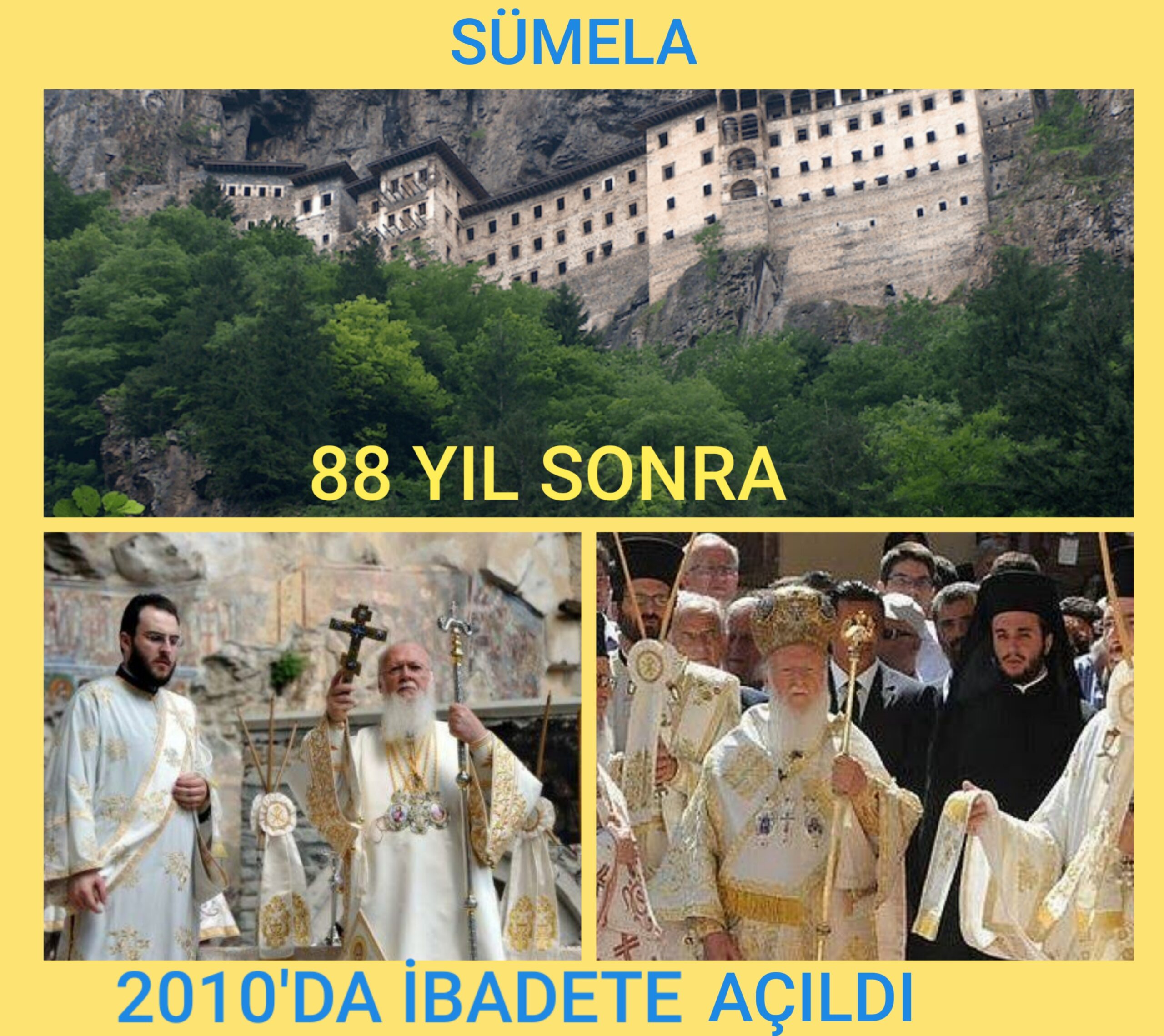 Hz Fatih’in Trabzon’un Fetih Gününde,Sümela’da Ayın yapılamaz!