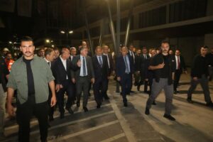 Bakan Mehmet Özhaseki,Gençlik ve Spor Bakanı Osman Aşkın Bak, Rize'de Çalışma Ziyaretinde Bulundular