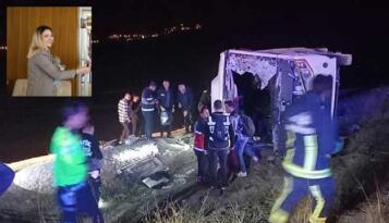 Van’da göçmenleri Taşıyan midibüs kaza yaptı, 5 ölü,Rize’de Görev yapmış Kadın Polis,21 Kişi’de yaralandı ı