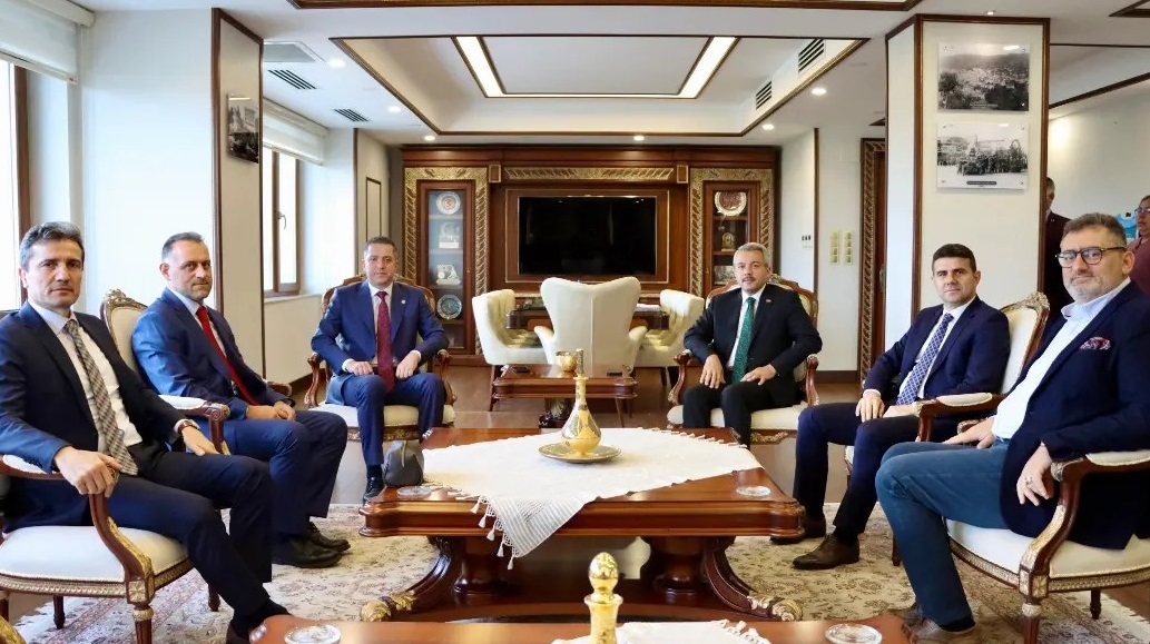 Türkiye Barolar Birliği Başkanı Sağkan’dan,Vali Baydaş ve Başkan Metin’e Ziyâret