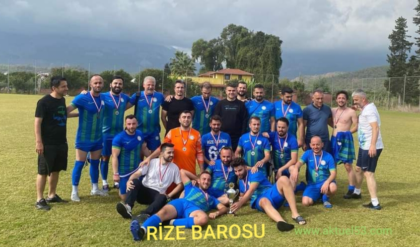 Rize Barosu, Antalya’dan Cumhuriyet Kupası ile döndü