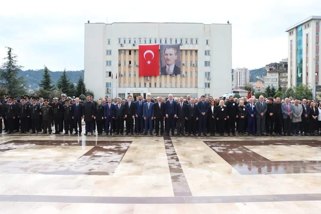 Rize’de 10 Kasım Atatürk’ü,Anma programı
