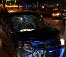 Rize Merkez’de trafik kazası
