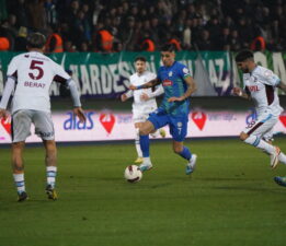 Çaykur Rizespor,Karadeniz derbisinde Trabzonspor’u 1-0 mağlup ederek, Rövanşı Vermedi