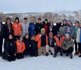Rize ekibi,Erzurum’da düzenlenen kayak Şampiyonası’nda 1.oldu