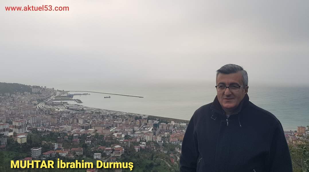 Gölgeli köyü muhtarı İbrahim Durmuş..