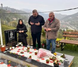 Başkan Turgut, Sedat Semavi Sarı’nın kabrini ziyaret etti