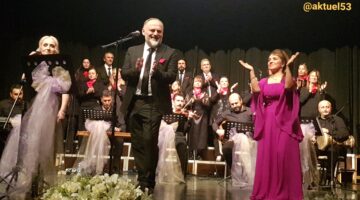 Rize’de Türk Sanat müziğinden muhteşem Konser..