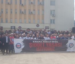 Rize Eğitim- Bir -Sen’den şiddete karşı 1 günlük iş bırakma eylemi ve basın açıklaması