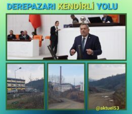 Tahsin Ocaklı’dan,Derepazarı -Kendirli Yolu ile İlgili, Bakan Yumaklı’ya Soru Önergesi